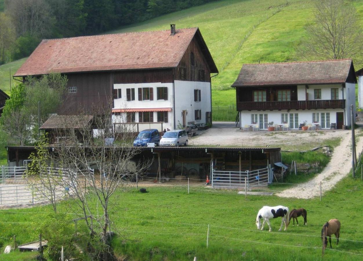Miramont Horse Trekking Hostel Saicourt Habitación foto